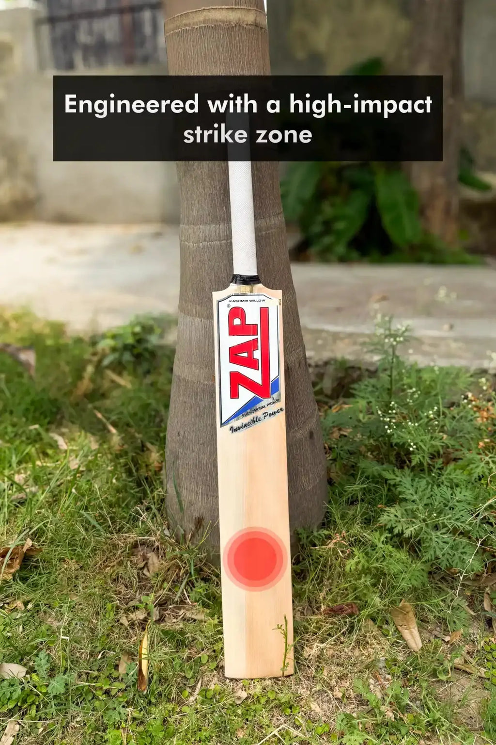 ZAP Invincible Power Scoop Tennis Cricket Bat-2
